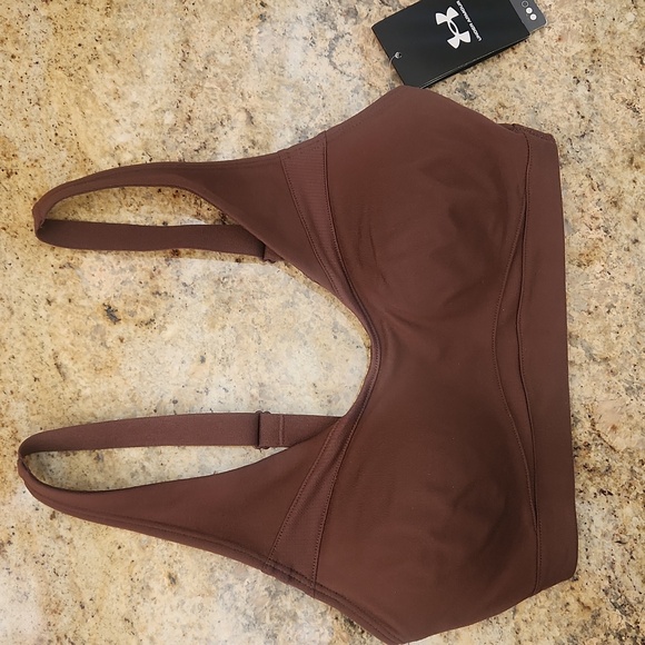 Under Armour Brown Convertible Sports Bra.  New With Tags!! - Picture 7 of 15